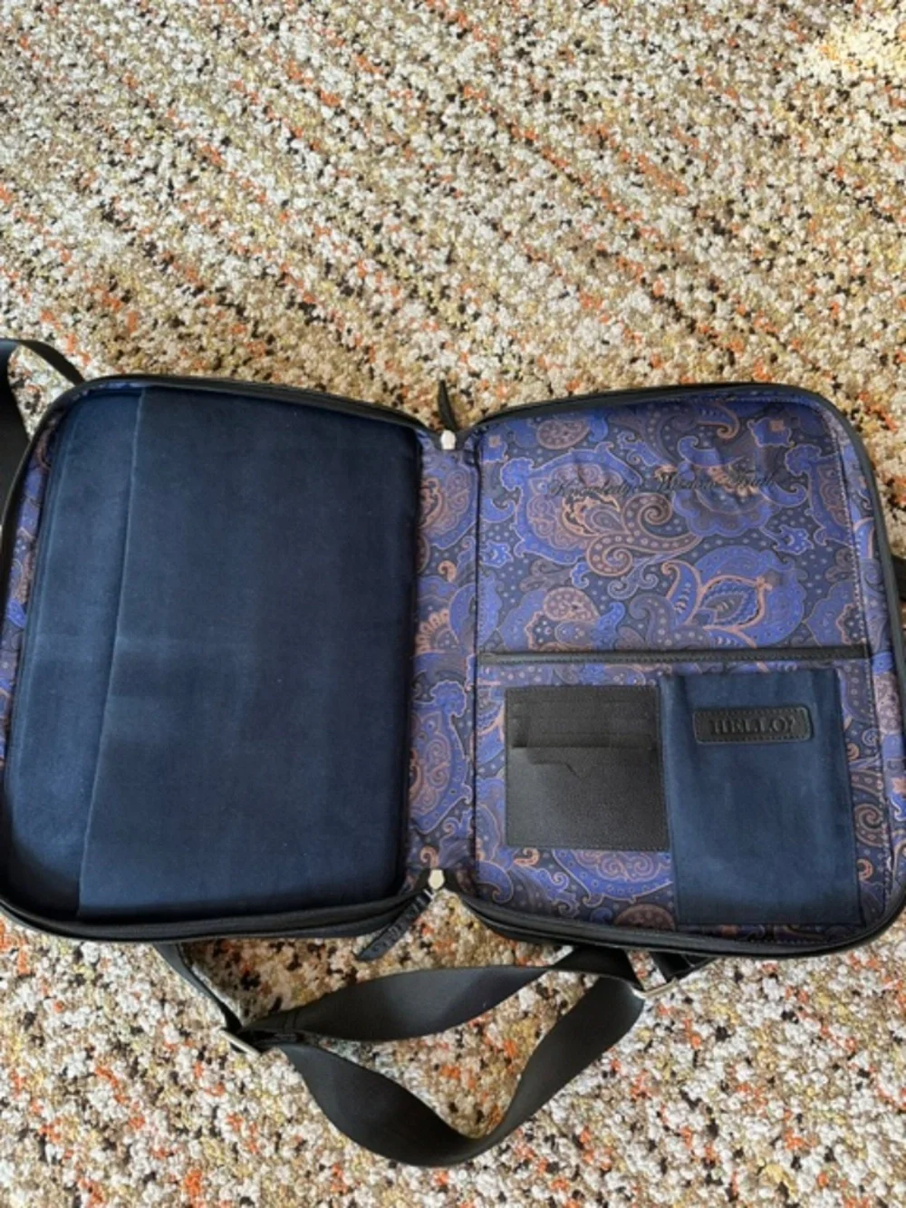 Robert Graham briefcase, New without tags-Black, well designed